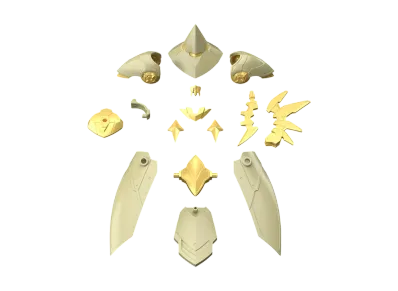 BANDAI "30 MINUTES FANTASY" 30MF Class Up Armor (Liber Sorcerer)