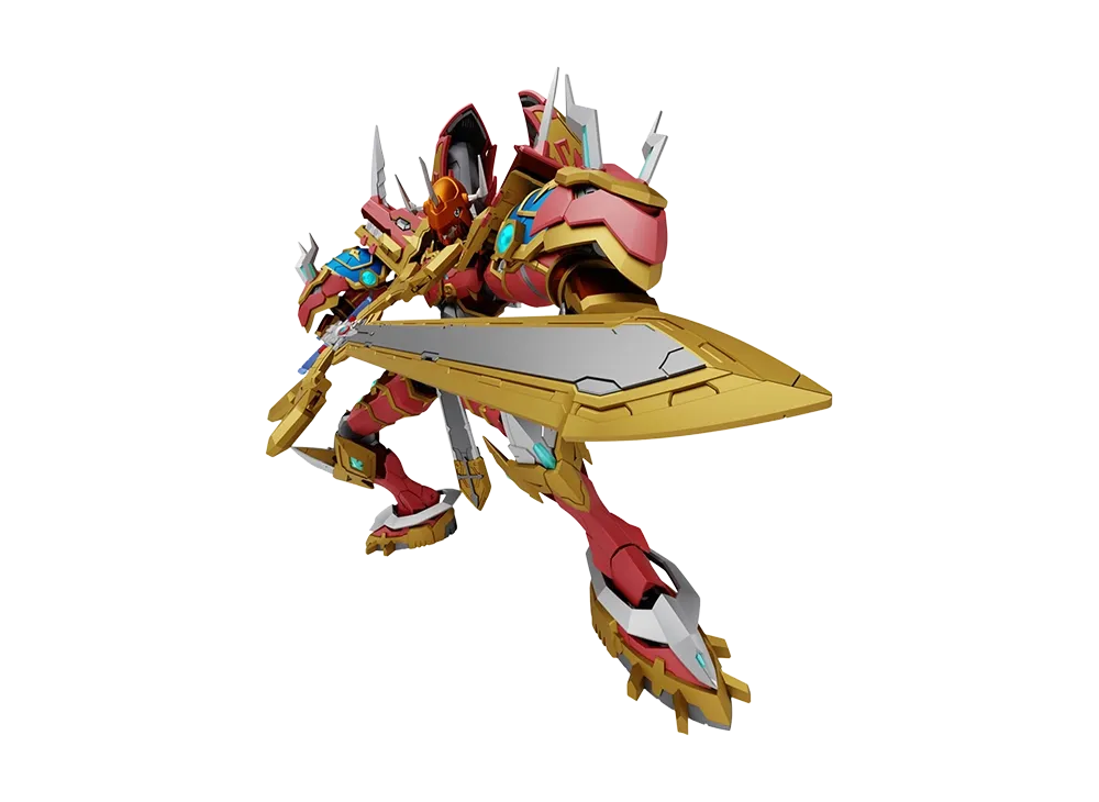 BANDAI "Figure-rise Standard Amplified" -DIGIMON ADVENTURE- KaiserGreymon