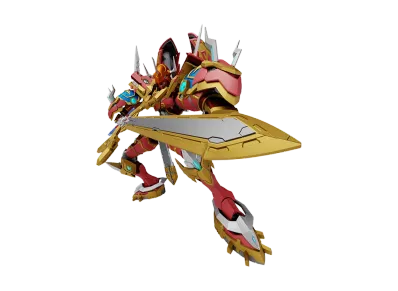 BANDAI "Figure-rise Standard Amplified" -DIGIMON ADVENTURE- KaiserGreymon