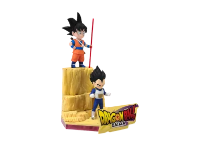 BANDAI -Dragon Ball DAIMA- Plastic model Son Goku (mini) & Vegeta (mini)