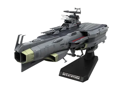 BANDAI -STAR BLAZERS SPACE BATTLESHIP YAMATO- 1/1000 Earth Defense Force Hyuga-class combat space carrier DCV-01 Hyuga