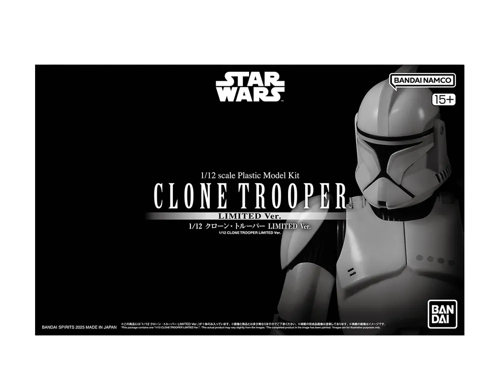 BANDAI -STAR WARS- 1/12 Clone Trooper LIMITED Ver.