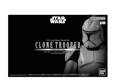 BANDAI -STAR WARS- 1/12 Clone Trooper LIMITED Ver.