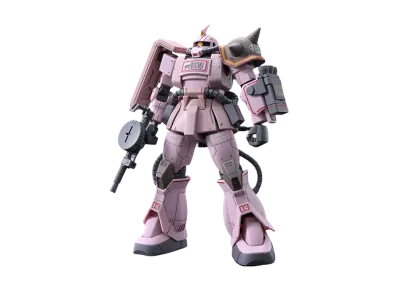 BANDAI "HIGH GRADE" -MOBILE SUIT GUNDAM THE ORIGIN- HG 1/144 Zaku Desert Type Pink Panther Squadron Machine