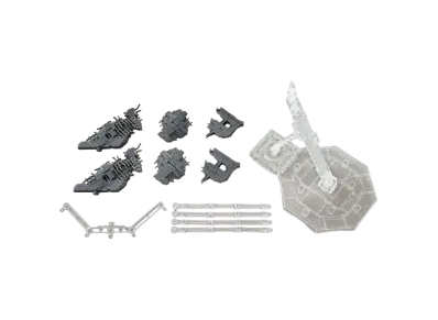 BANDAI -MOBILE SUIT GUNDAM- Debris Parts Set Gundam Base Limited