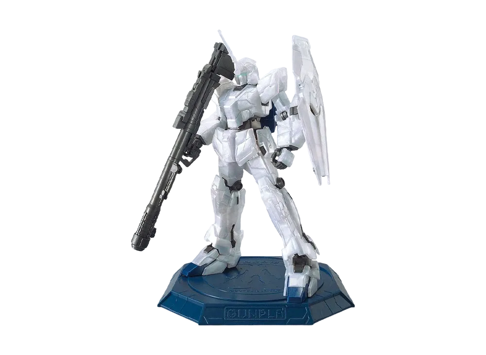 BANDAI "HIGH GRADE" -MOBILE SUIT GUNDAM UNICORN- HG 1/144 Unicorn Gundam Unicorn Mode [Metallic Gloss Injection] Gundam Base Limited