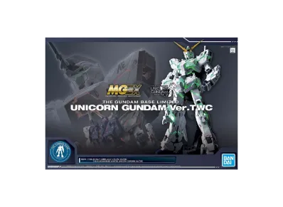 BANDAI "MASTER GRADE EXTREME" -MOBILE SUIT GUNDAM UNICORN- MGEX 1/100 Unicorn Gundam Ver.TWC Gundam Base Limited