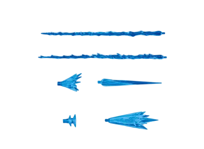 BANDAI "BUILDERS PARTS" 1/100 MS Effect 01 (Clear Blue) Gundam Base Limited