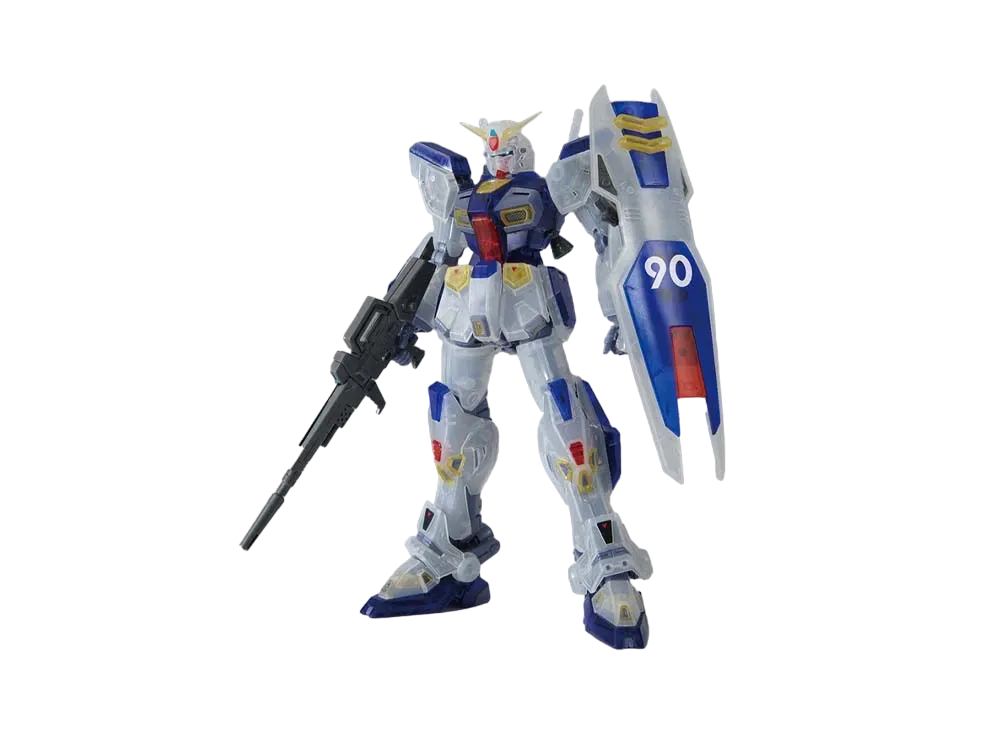 BANDAI "MASTER GRADE" MG 1/100 Gundam F90 [Clear Color] Base Limited Gundam