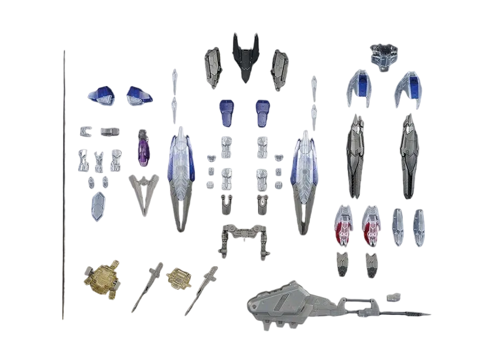 BANDAI "MASTER GRADE" -MOBILE SUIT GUNDAM IRON-BLOODED ORPHANS- MG 1/100 Expansion Parts Set for Gundam Barbatos [Clear Color] Gundam Base Limited