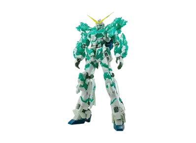 BANDAI "MASTER GRADE" -MOBILE SUIT GUNDAM UNICORN- MG 1/100 Unicorn Gundam (Crystal of Light) Gundam Base Limited