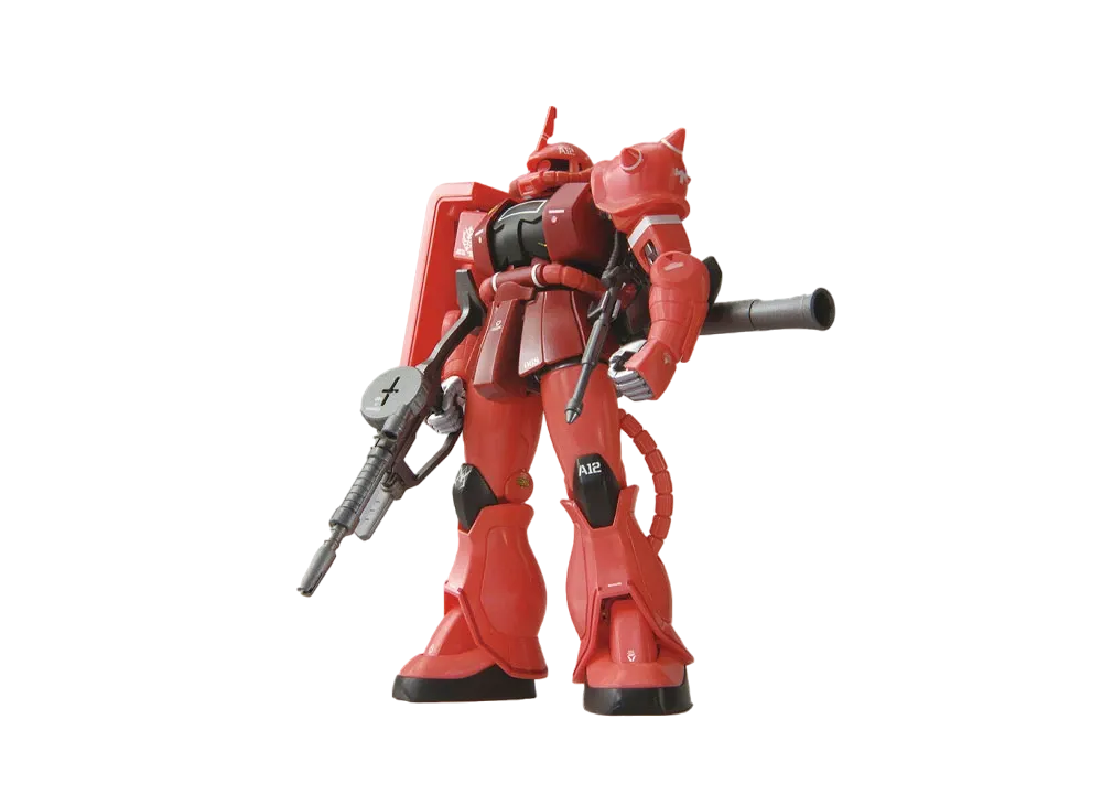 BANDAI "HIGH GRADE" -MOBILE SUIT GUNDAM- HG 1/144 Char's Zaku II (21stCENTURY REAL TYPE Ver.) Gundam Base Limited