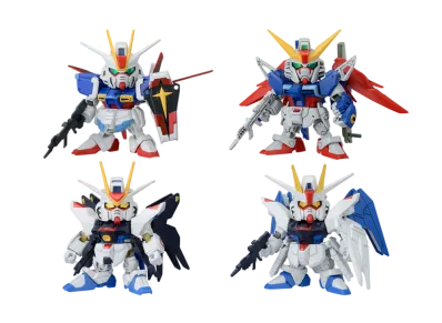 BANDAI "SD BB" -MOBILE SUIT GUNDAM SEED- BB Senshi C.E. Destiny Showdown Set