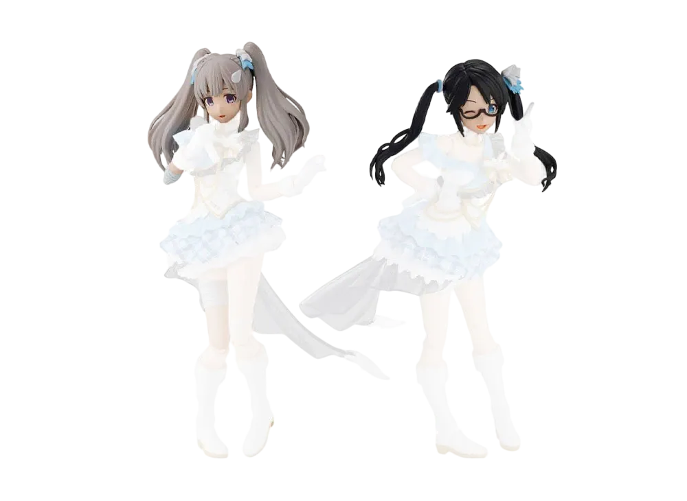 BANDAI "30 MINUTES SISTERS" 30MS Optional Hairstyle & Face Parts Set (Yuka Mitsumine/Kiriko Yukoku)