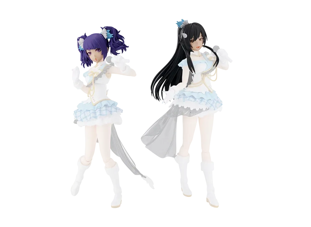 BANDAI "30 MINUTES SISTERS" 30MS Optional Hairstyle & Face Parts Set (Mamimi Tanaka/Sakuya Shirase)