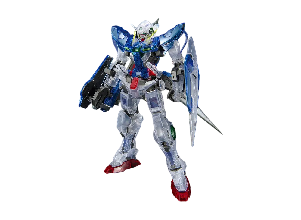 BANDAI "MASTER GRADE" -MOBILE SUIT GUNDAM 00- MG 1/100 Gundam Exia [Clear Color] Gundam Base Limited