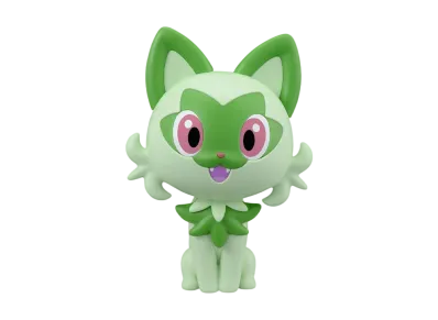 BANDAI "Pokemon Model Kit Quick!!" -Pokemon- 18 Sprigatito