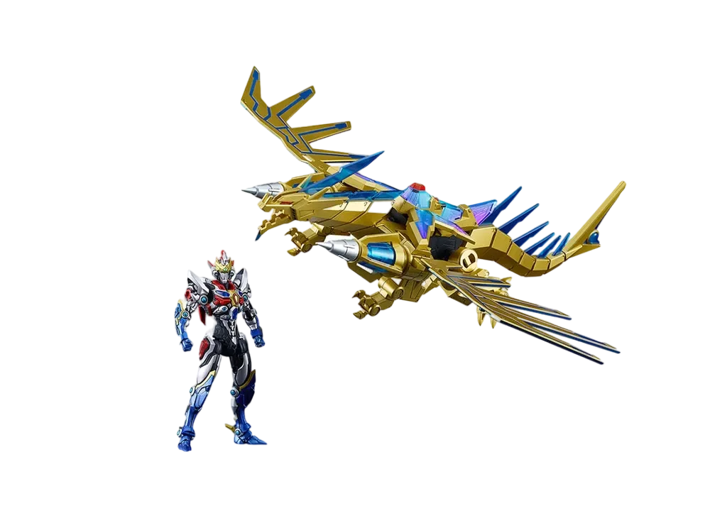 グッドスマイルカンパニー【モデロイド】『劇場版 グリッドマン ユニバース』グリッドマン (Universe Fighter)&ビッグゴルドバーン