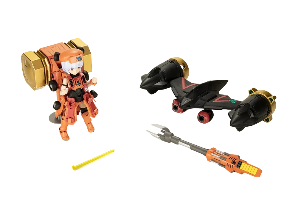 KOTOBUKIYA "FRAME ARMS GIRL" -The King of Braves GaoGaiGar- CROSS FRAME GIRL GOLDYMARG & STEALTH GAO II SET