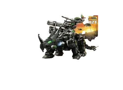 KOTOBUKIYA "HMM Series" -ZOIDS- DPZ-10 DARK HORN