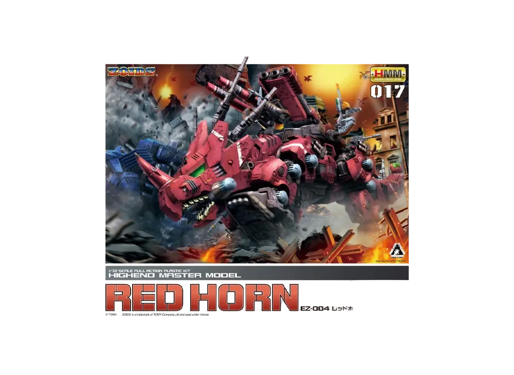 KOTOBUKIYA "HMM Series" -ZOIDS- EZ-004 RED HORN