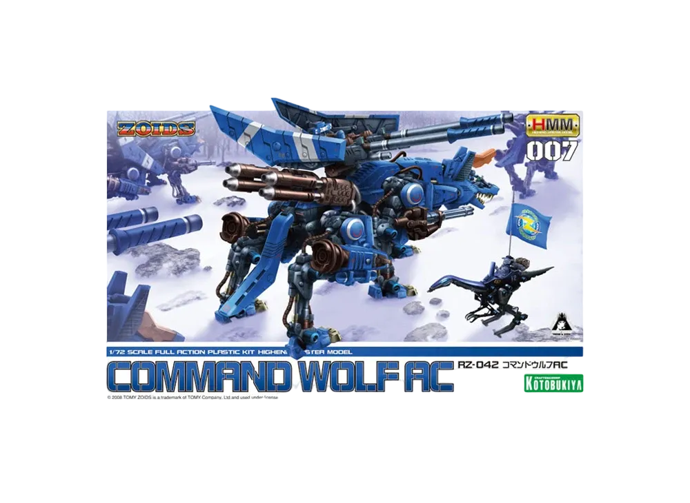 KOTOBUKIYA "HMM Series" -ZOIDS- Command Wolf AC