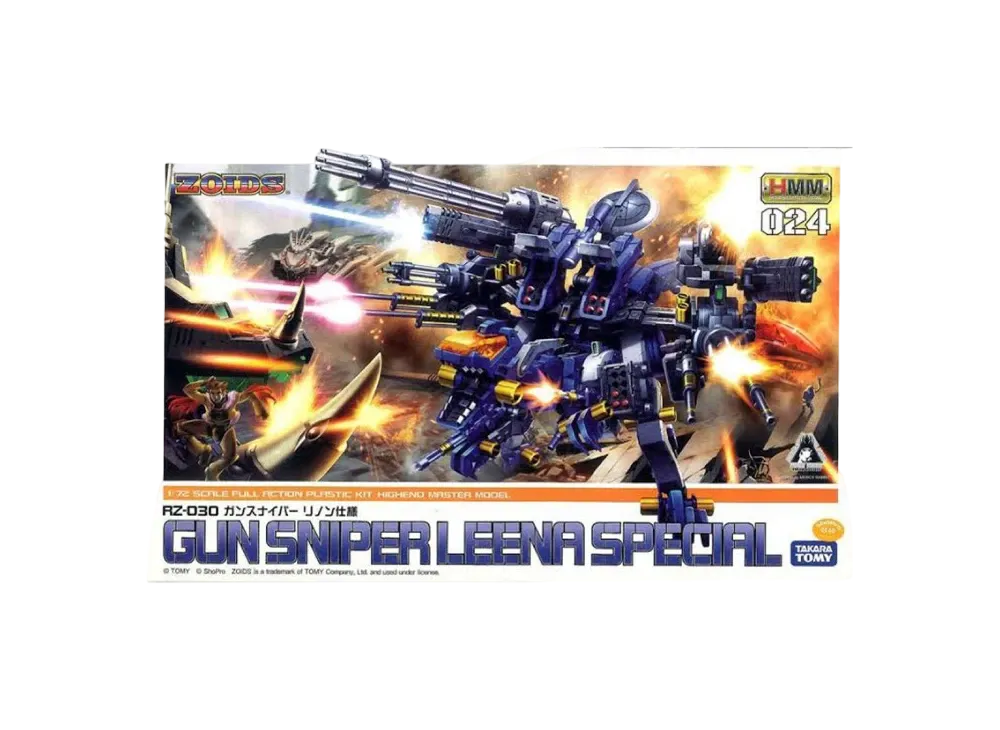 KOTOBUKIYA "HMM Series" -ZOIDS- GUN SNIPER Leena Ver.