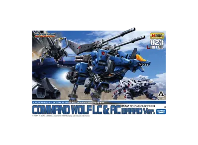 KOTOBUKIYA "HMM Series" -ZOIDS- Command Wolf LC & AC Barad Ver.