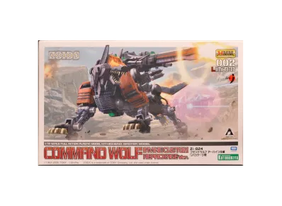 KOTOBUKIYA "HMM Series" -ZOIDS- Command Wolf Irvine Custom Repackage Ver.