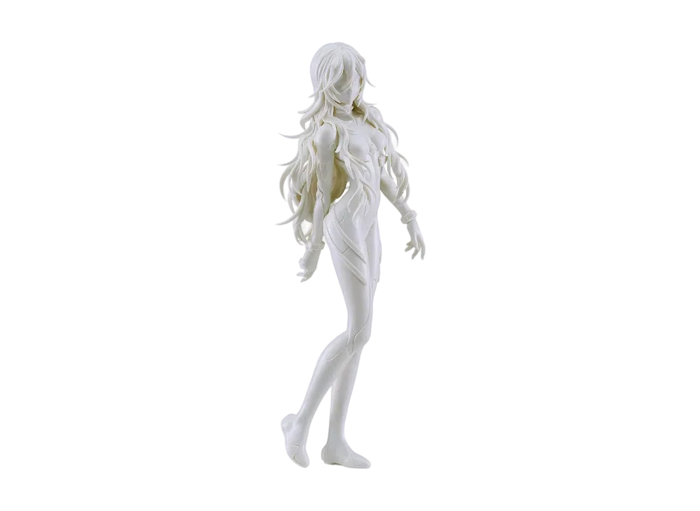 Max Factory "PLAMAX" -Rebuild of Evangelion- Rei Ayanami: Long Hair Ver. (Sculptor's White)