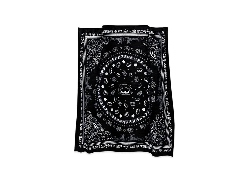 G-DRAGON ZO&FRIENDS Scarf "Black"