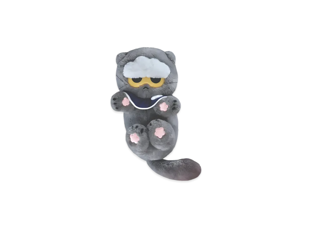 G-DRAGON ZO&FRIENDS ZOAful Winter Medium Plush "Grey"