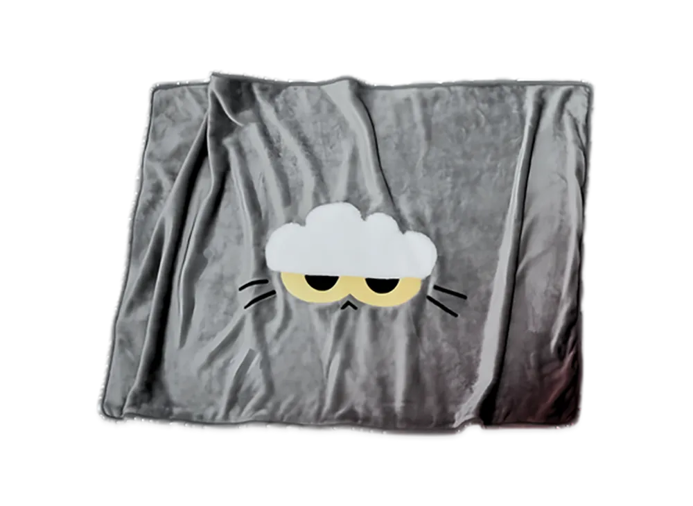 G-DRAGON ZO&FRIENDS ZOAful Winter Blanket "Grey"