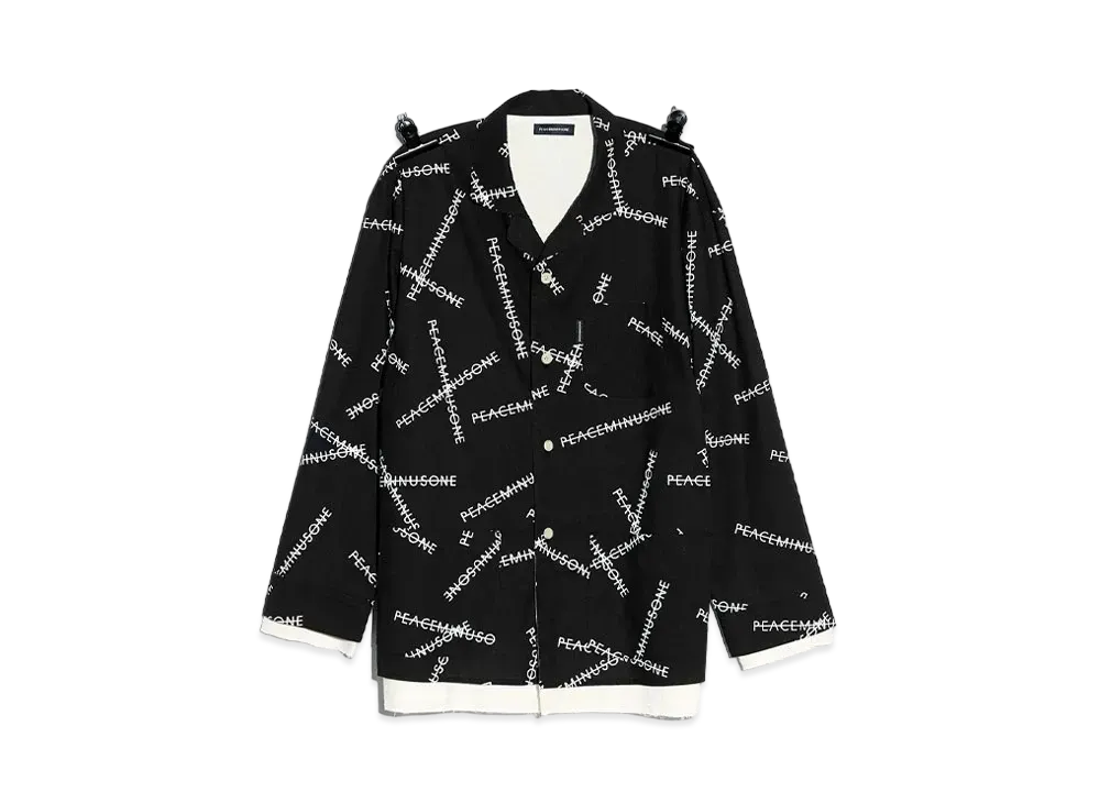 PEACEMINUSONE PMO PAJAMA JACKET #1 "Black" / G-DRAGON