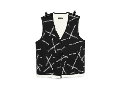 PEACEMINUSONE PMO PAJAMA VEST #1 "Black" / G-DRAGON