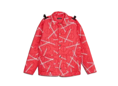 PEACEMINUSONE PMO QUILTED JACKET #1 "Red" / G-DRAGON