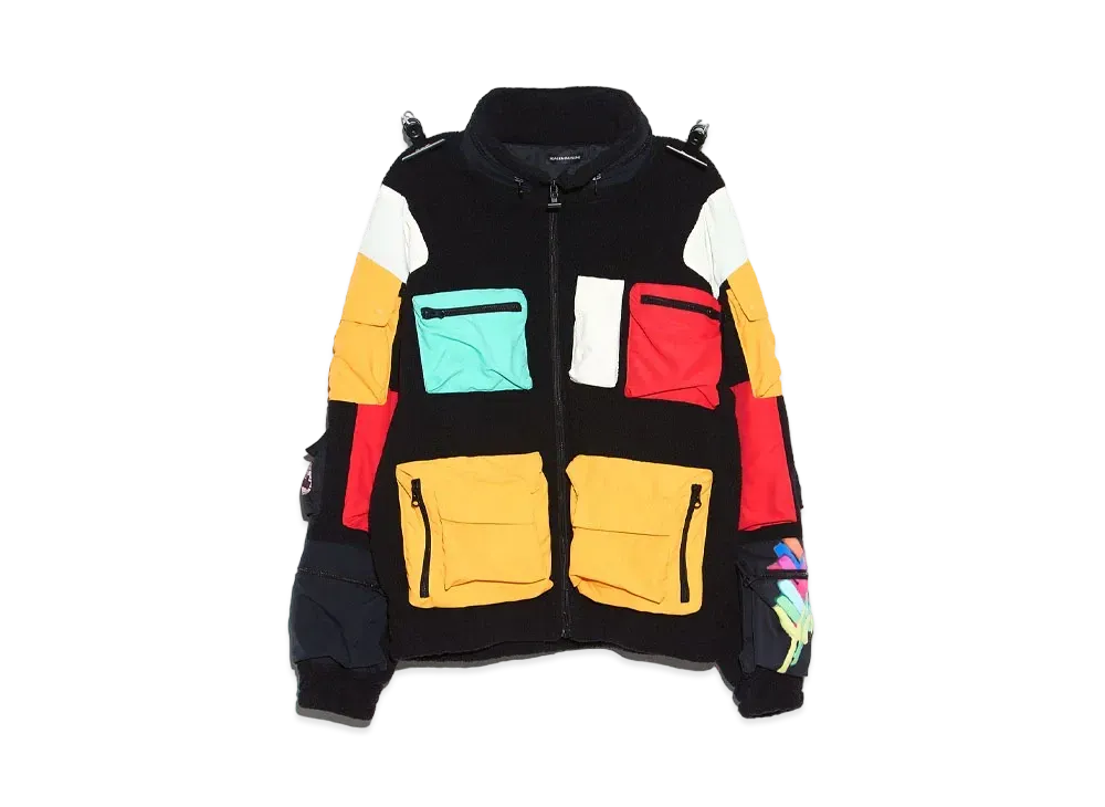PEACEMINUSONE PMO FLEECE JACKET #1 "Black" / G-DRAGON