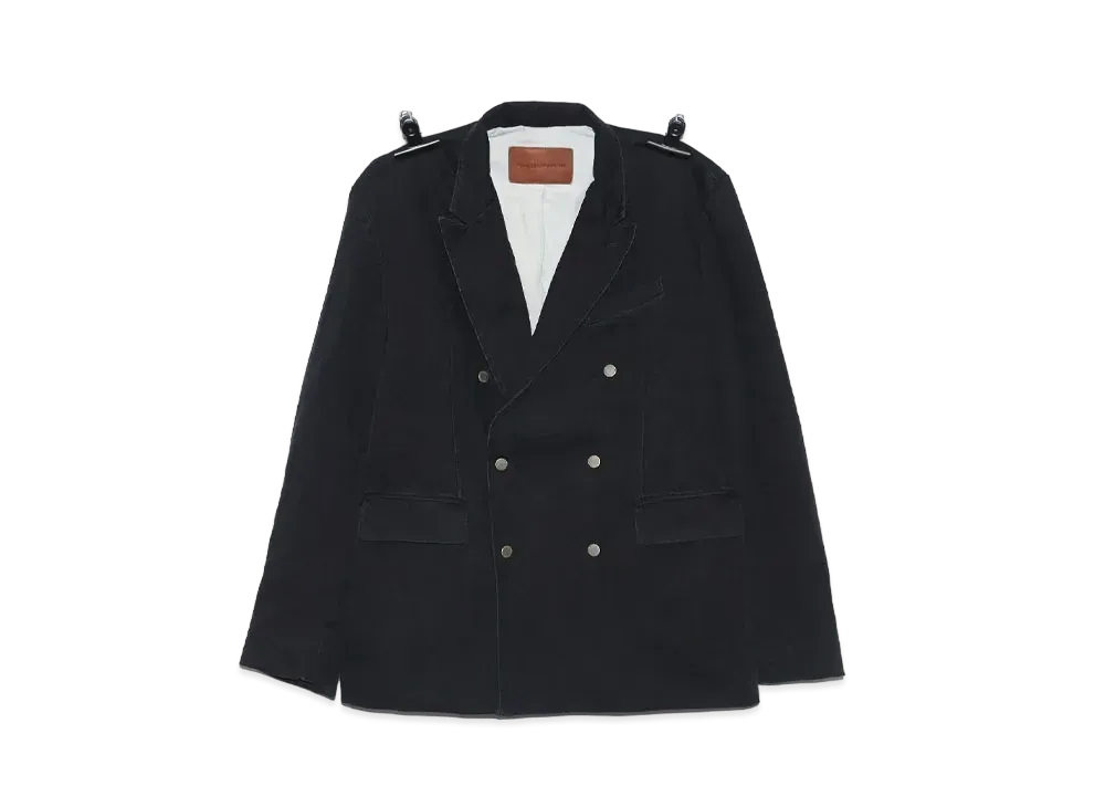 PEACEMINUSONE PMO DENIM PADDED JACKET #1 "Black" / G-DRAGON