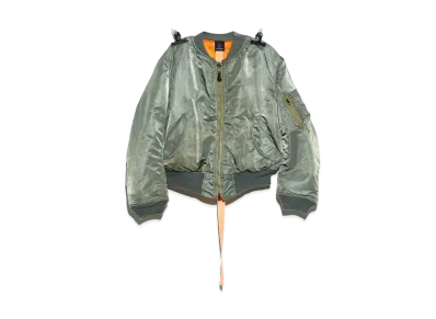 PEACEMINUSONE PMO VINTAGE FLIGHT JACKET "Green" / G-DRAGON