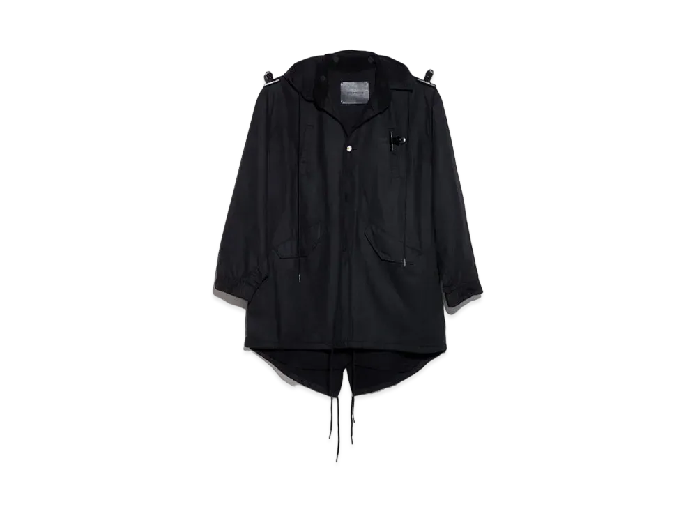 PEACEMINUSONE PMO BULLDOG PARKA #1 "Black" / G-DRAGON