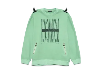 PEACEMINUSONE PMO CREW NECK #1 "Green" / G-DRAGON