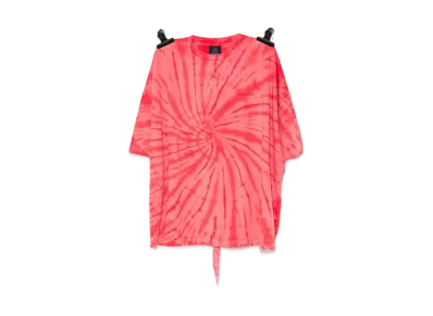 PEACEMINUSONE PMO TYE-DYE T-SHIRT #5 "Red" / G-DRAGON
