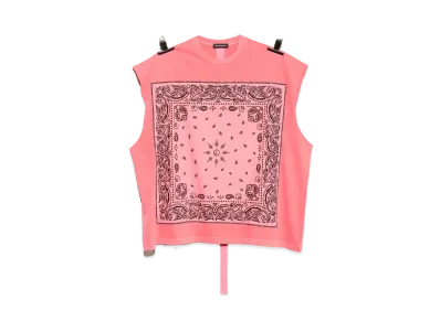 PEACEMINUSONE PMO BANDANA SLEEVELESS #1 "Pink" / G-DRAGON