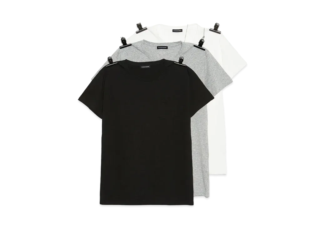 BLACKの通販 ファッション peaceminusone PMO-COTTON T-SHIRT#4