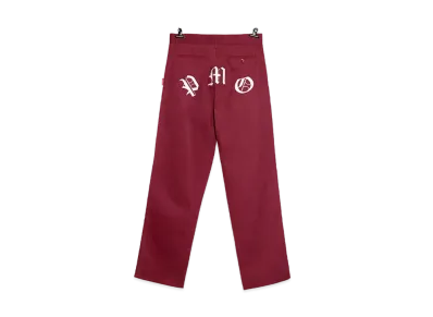 PEACEMINUSONE PMO WORK PANTS #1 "Wine" / G-DRAGON