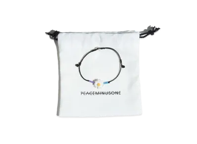 PEACEMINUSONE PMO STRING BRACELET #3 "Black" / G-DRAGON