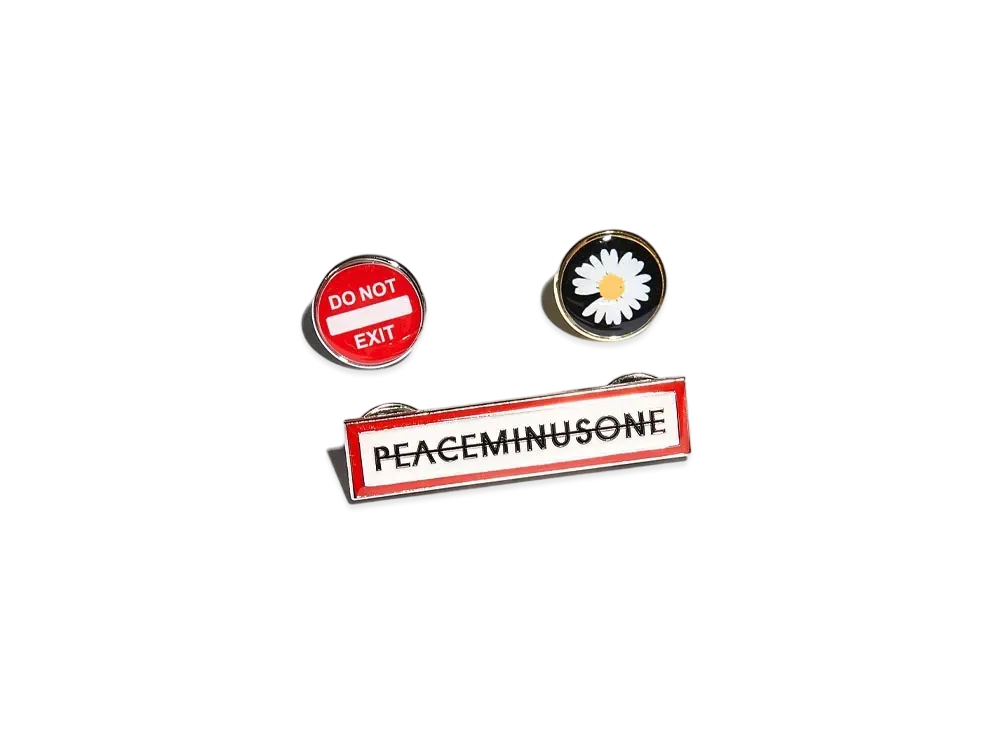 【peaceminusone】Pin Set #2 Multi★入手困難★ PEACEMINUSONE PMO PIN SET #2 