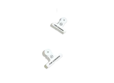 PEACEMINUSONE PMO x THE CONVENI BULLDOG CLIP "White" / G-DRAGON