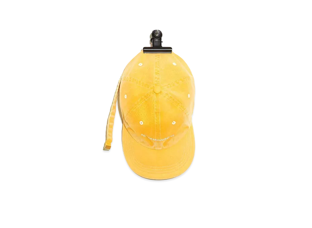 PEACEMINUSONE PMO VINTAGE COTTON CAP #1 "Yellow" / G-DRAGON