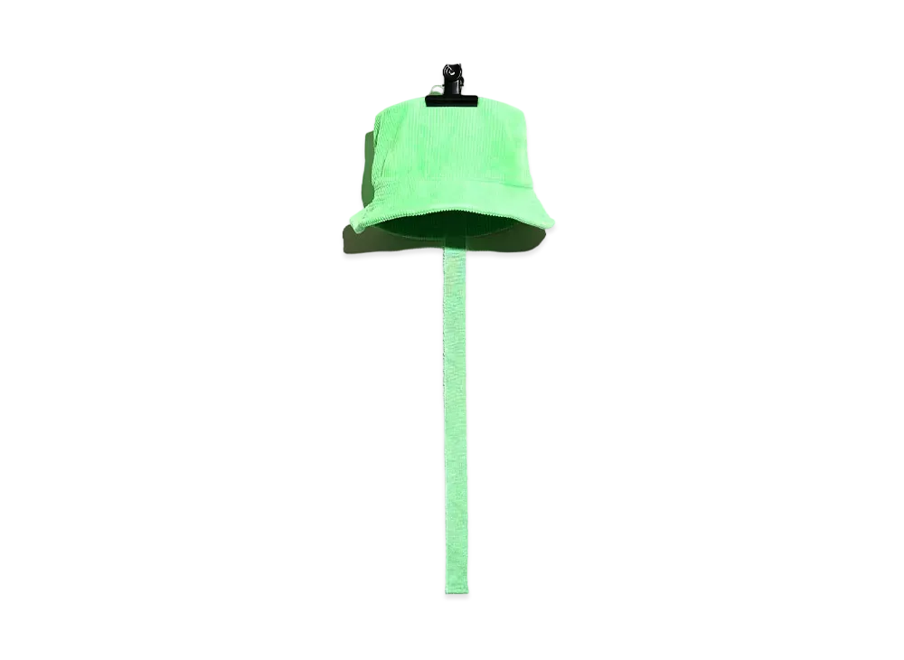 PEACEMINUSONE PMO CORDUROY BUCKET HUT #1 "Pigment Green" / G-DRAGON